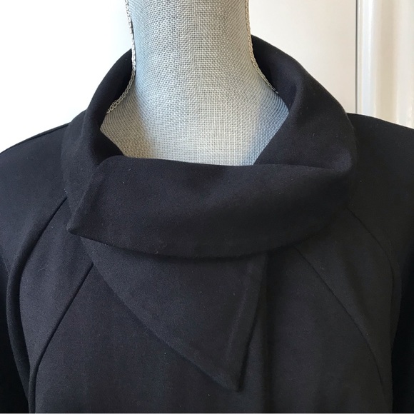 Joseph Ribkoff Structured High Collar Coat - Picture 8 of 13